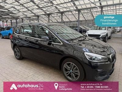 Gebraucht BMW 218 Gran Tourer Sport Line 140 PS (102 kW) 2018 Schwarz Van / Kleinbus