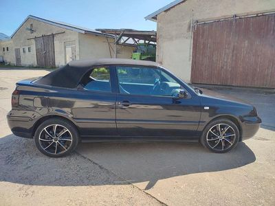 Gebraucht VW Golf Cabriolet Comfortline 116 PS (85 kW) 2000 Schwarz Cabrio