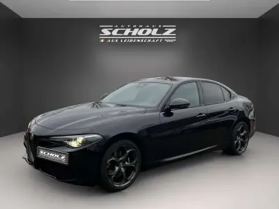 Brugt Alfa Romeo Giulia Estrema 209 HK (153 kW) 2022 Sort Sedan