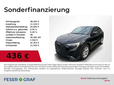 Usata Audi Q3 Sportback S-Line 150 CV (110 kW) 2025 Nero SUV