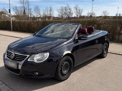 Gebraucht VW Eos 122 PS (89 kW) 2009 Schwarz Cabrio