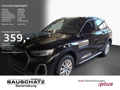 Schwarz Gebraucht 2022 Audi Q5 S-Line SUV | 48.910 € (Teuer)