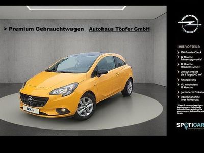 Gebraucht Opel Corsa Color Edition 90 PS (66 kW) 2017 Orange Kleinwagen