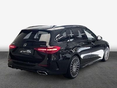 Gebraucht Mercedes C220 AMG line 200 PS (147 kW) 2024 Schwarz Kombi