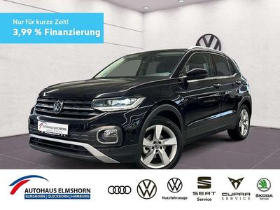 Gebraucht VW T-Cross Style 110 PS (80 kW) 2021 Schwarz SUV