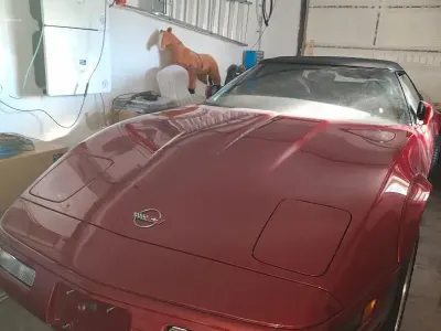 Gebraucht Corvette C4 281 PS (206 kW) 1994 Rot Cabrio
