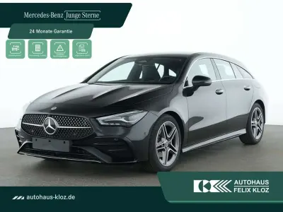 Gebraucht Mercedes CLA180 AMG line 136 PS (100 kW) 2025 Lack kosmosschwarz Limousine