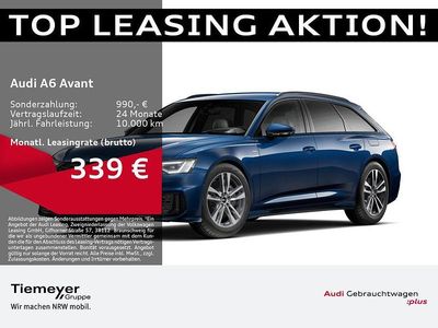 Blau Gebraucht 2025 Audi A6 S-Line Kombi | 49.980 € (Guter Preis)