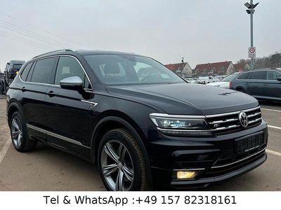 Gebraucht VW Tiguan Allspace Highline 200 PS (147 kW) 2021 Schwarz SUV