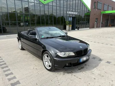 Gebraucht BMW 320 Cabriolet 170 PS (125 kW) 2004 Schwarz Cabrio