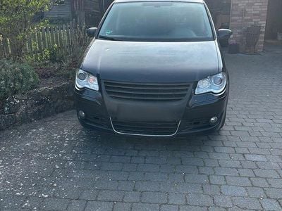 Usata VW Touran R-line 177 CV (130 kW) 2007 Nero Monovolume