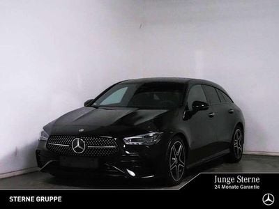 Lack kosmosschwarz Gebraucht 2024 Mercedes CLA200 AMG Kombi | 34.460 € (Fairer Preis)