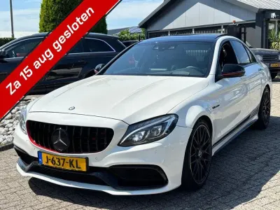 Gebraucht Mercedes C63 AMG AMG Edition 1 477 PS (350 kW) 2015 Weiß Limousine