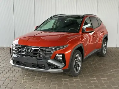 Neu Hyundai Tucson 160 PS (117 kW) 2025 Jupiter orange metallic SUV