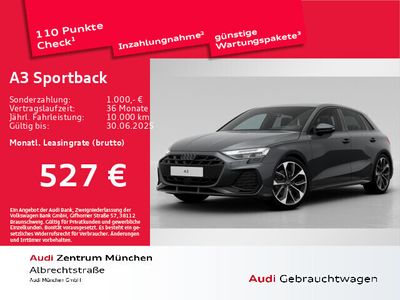 Gebraucht Audi A3 Sportback Ambiente 150 PS (110 kW) 2025 Grau Kleinwagen