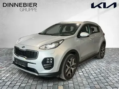 Gebraucht Kia Sportage GT-Line 177 PS (130 kW) 2018 Kcs sparklingsilber met SUV