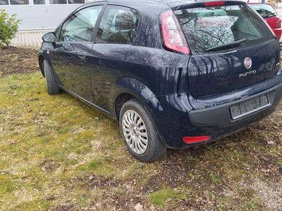 Gebraucht Fiat Punto Evo Active 65 PS (47 kW) 2010 Blau Kleinwagen