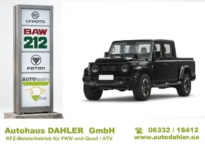 Neu BAW 212 190 PS (139 kW) 2026 Pickup
