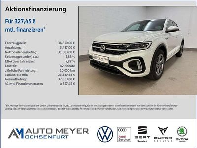 Gebraucht VW T-Roc IQ Drive 150 PS (110 kW) 2025 Weiß SUV