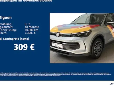 Neu VW Tiguan Life 150 PS (110 kW) 2026 Silber SUV