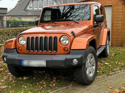 Gebraucht Jeep Wrangler Sahara 200 PS (147 kW) 2011 Orange SUV