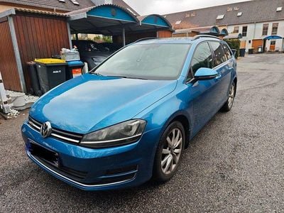 Gebraucht VW Golf VII Highline 122 PS (89 kW) 2014 Blau Limousine