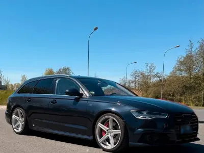 Gebraucht Audi A6 Business 320 PS (235 kW) 2017 Blau Kombi