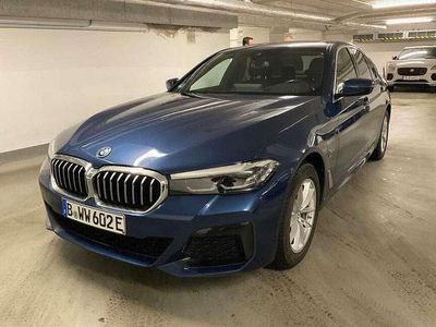 Second-hand BMW 530e M Sport 184 CP (135 kW) 2022 Albastru Berlinǎ