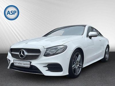 Gebraucht Mercedes E200 AMG line 184 PS (135 kW) 2018 Weiß (polarweiss  unilack) Coupé