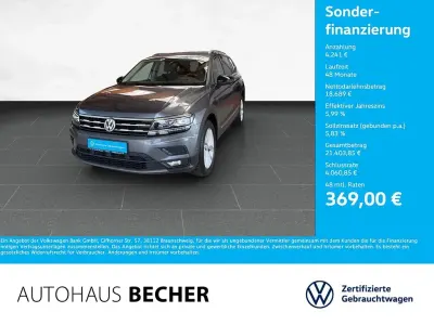 Gebraucht VW Tiguan Allspace IQ Drive 150 PS (110 kW) 2019 Grau SUV