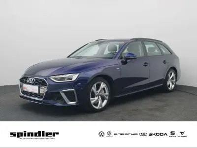 Gebraucht Audi A4 S-Line 204 PS (150 kW) 2022 Navarrablau metallic Kombi