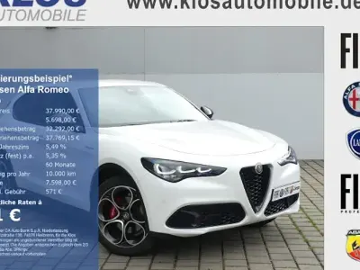 Gebraucht Alfa Romeo Stelvio Veloce 210 PS (154 kW) 2024 Weiß SUV