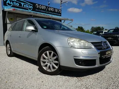Usata VW Golf VI Comfortline 102 CV (75 kW) 2008 Argento Utilitaria