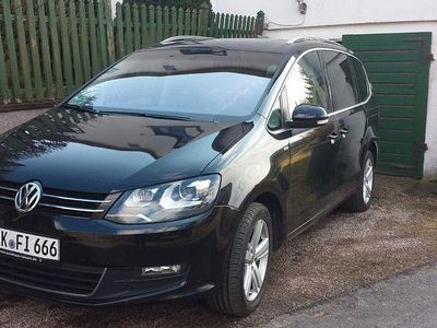Gebraucht VW Sharan 177 PS (130 kW) 2013 Schwarz Van / Kleinbus