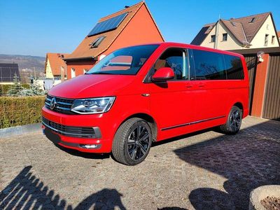 Second-hand VW T6 Generation Six 199 CP (146 kW) 2019 Roșu Van