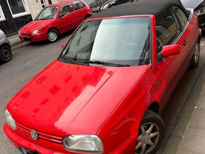 Gebraucht VW Golf Cabriolet Karmann 75 PS (55 kW) 1994 Rot Cabrio