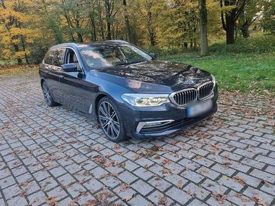Second-hand BMW 530 Executive 265 CP (194 kW) 2018 Albastru Break