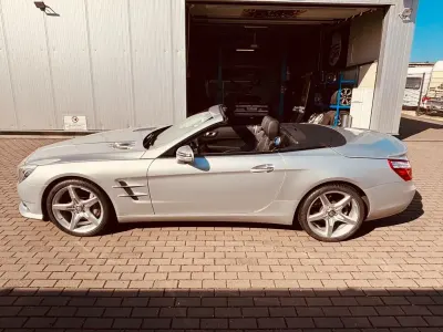 Gebraucht Mercedes SL500 435 PS (319 kW) 2013 Silber Cabrio
