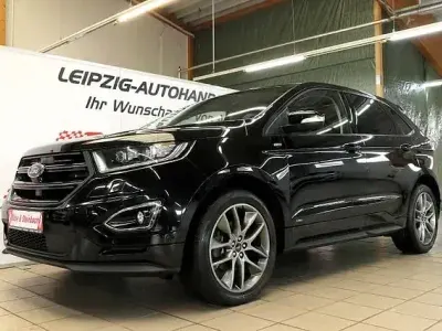 Brugt Ford Edge Vignale 209 HK (153 kW) 2017 Sort SUV