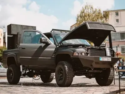 Gebraucht Dodge Ram 245 PS (180 kW) 1997 Schwarz Pickup