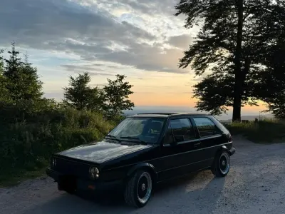 Gebraucht VW Golf II 75 PS (55 kW) 1991 Schwarz Kleinwagen