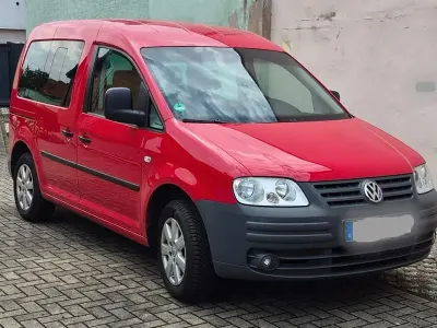 Gebraucht VW Caddy Life 102 PS (75 kW) 2005 Rot Van / Kleinbus