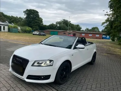 Gebraucht Audi A3 Cabriolet S-Line 160 PS (117 kW) 2011 Weiß Cabrio