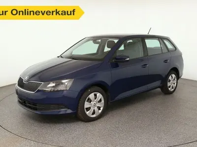 Gebraucht Skoda Fabia Ambition 75 PS (55 kW) 2017 Modra pacific/pacific blau Kombi