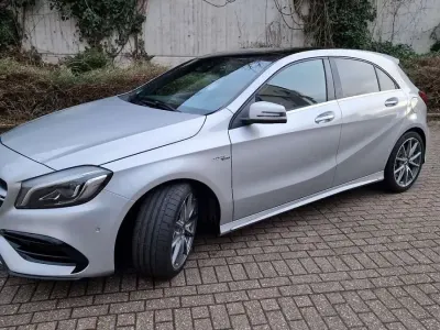 Gebraucht Mercedes A45 AMG AMG 381 PS (280 kW) 2015 Silber Kleinwagen