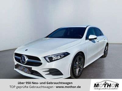 Gebraucht Mercedes A180 AMG line 116 PS (85 kW) 2019 Weiß Limousine