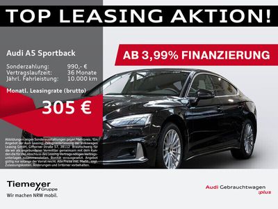 gebraucht Audi A5 Sportback 40 TDI Q ADVANCED PANO LM19 2xASSIST ALCANTARA