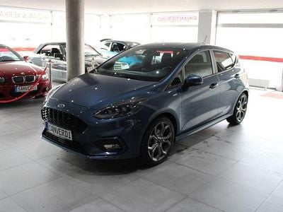 Gebraucht Ford Fiesta ST-Line 101 PS (74 kW) 2021 Blau Kleinwagen