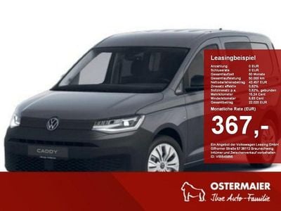 Neu VW Caddy S 102 PS (75 kW) 2025 Pure grey Van / Kleinbus