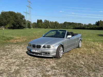 Gebraucht BMW 320 Cabriolet Basis 170 PS (125 kW) 2003 Silber Cabrio